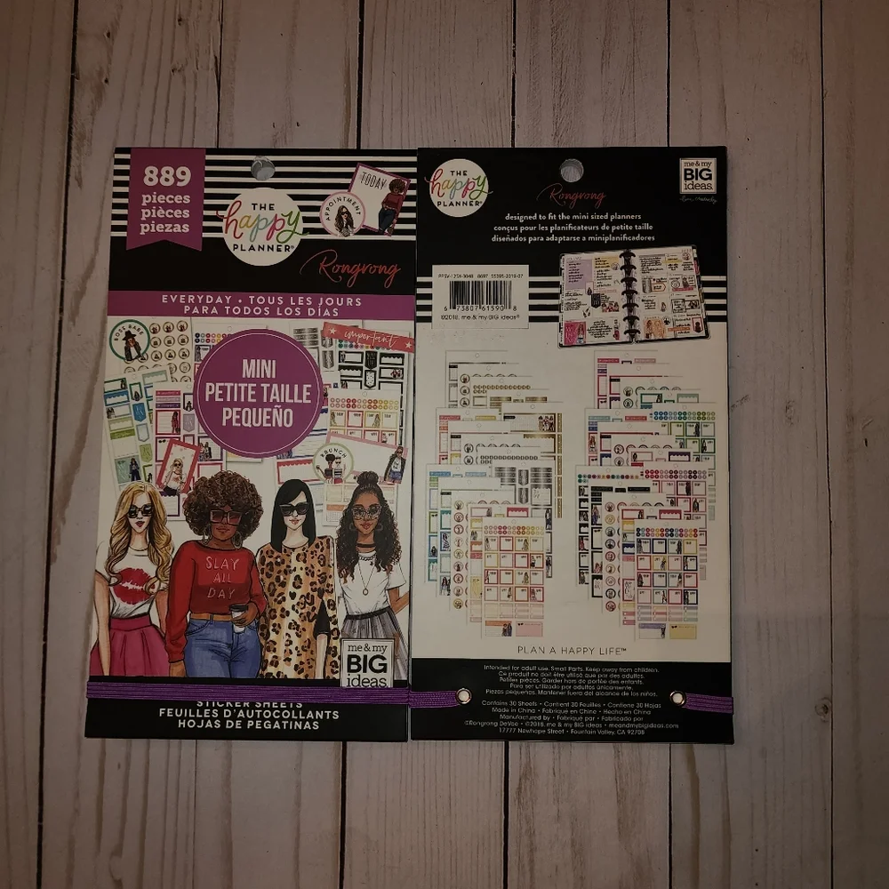 The Happy Planner Everyday sticker book